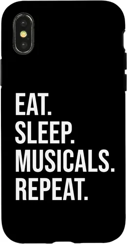 Vista 5 de Funda para iPhone 16 Musicales para hombres y mujeres Actor Broadway Drama Musical Geek