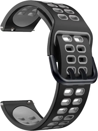 Vista 14 de Correa de silicona para reloj TicWatch Pro 3 Ultra/LTE/2021 GPS S2 E2 GTX reemplazo 20 0.866 in pulsera