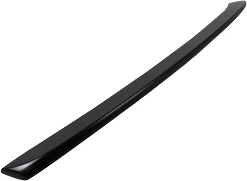 Vista 7 de Alerón de maletero prepintado compatible con Benz Clase E W211 2003-2009, tipo L, ABS pintado negro #040, ala de maletero trasera disponible por
