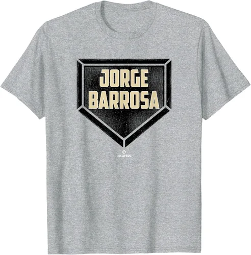 Vista 8 de Home Plate Gameday Jorge Barrosa Prospect Baseball Fan Gear T-Shirt