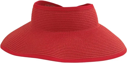 Vista 15 de San Diego Hat Co. Visera ultratrenzada para mujer con cinta y banda para el sudor Aqua Lime