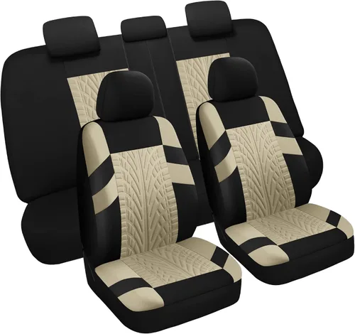 Vista 11 de Pariitadin - Juego de fundas de asiento de coche delanteras, fundas de asiento lavables y transpirables para coches, fundas de interior de coche