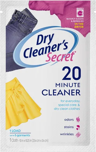 Vista 4 de Limpiador seco Woolite para el hogar, de aroma fresco, con 14 paños, DCS04N, 0 volts