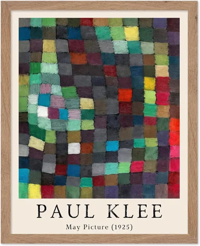Vista 82 de Poster Master Póster vintage de Paul Klee – Impresión retro de cómicos – Arte de dibujo – Arte abstracto – Regalo para hombres y mujeres – Estilo-09