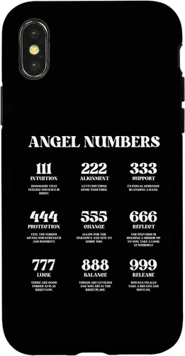 Vista 5 de Funda para iPhone 16 Números de Ángel Números Divinos
