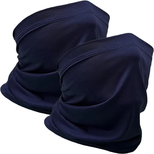 Vista 10 de WOXVM 2 paquetes de polaina para el cuello, bufanda, bufanda de Gator para enfriar el sol, pasamontañas, bandana, protección UV, para hombres