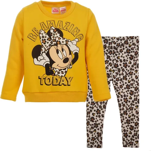 Vista 5 de Disney Pullover Fleece Sweatshirt and Leggings Outfit Set