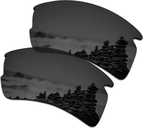 Vista 2 de SmartVLT Juego de 4 lentes de repuesto para hombre Oakley Flak 20 XL OO9188 paquete combinado de gafas de sol S01
