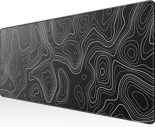 Vista 31 de KTRIO Excel Shortcuts Mousepad, Desk Mat, 31.5 x 11.8 in, XL Smooth Micro-Weave Surface, Shortcut Reference, Non-Slip Rubber Base, Durable