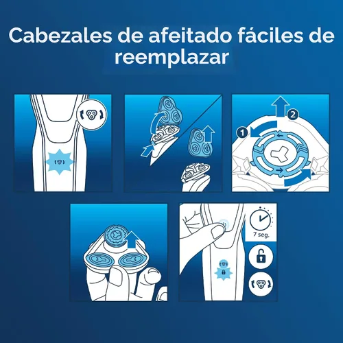Vista 6 de Norelco cabezal de repuesto para 3000.