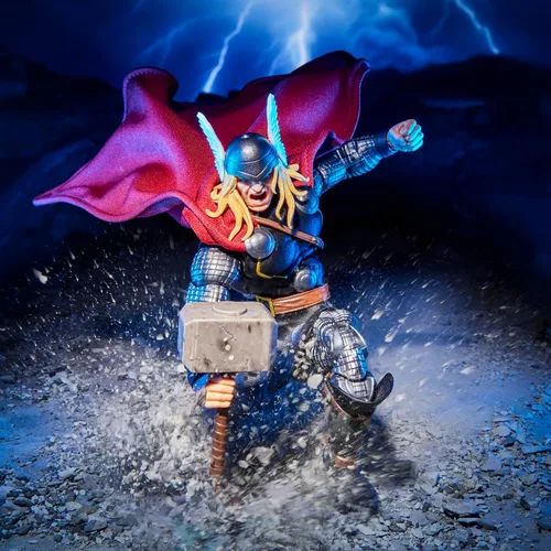 Vista 3 de Marvel Legends Maximum Series Thor, Figura de acción coleccionable de Thor
