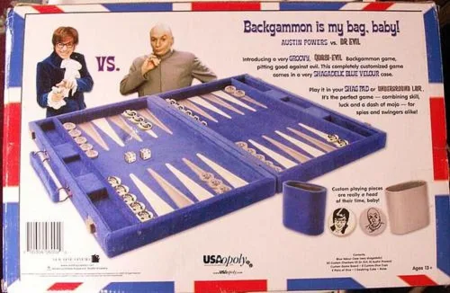 Vista 3 de Backgammon de Austin Powers