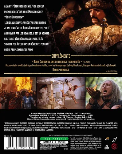 Vista 2 de Boris Godounov Blu-Ray RegABC Import - France
