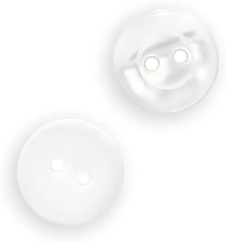 Vista 2 de Dritz Botones de blusa, perla blanca, 0.433 in, 20 piezas