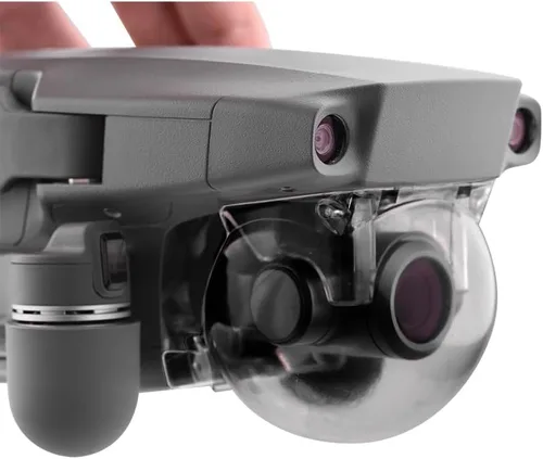 Vista 9 de MOUDOAUER Dron Transparente Protector Cubierta Gimbal Lock Estabilizador Cámara Tapa Protector Protector Cubierta para DJI (Mavic 2) Accesorios