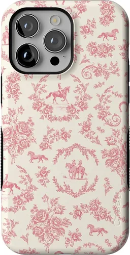 Vista 105 de Casely - Funda para iPhone 14 Pro Max, flores pintadas, Frida Kahlo Floral Girly, compatible con MagSafe