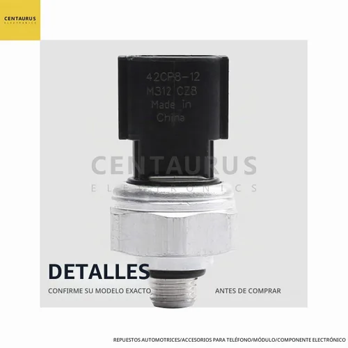 Vista 6 de CENTAURUS Sensor de presión de dirección asistida 42CP8-12 497636N20A 497636N200 Reemplazo para Altima Murano 370Z Maxima Quest Rogue Sentra Cube
