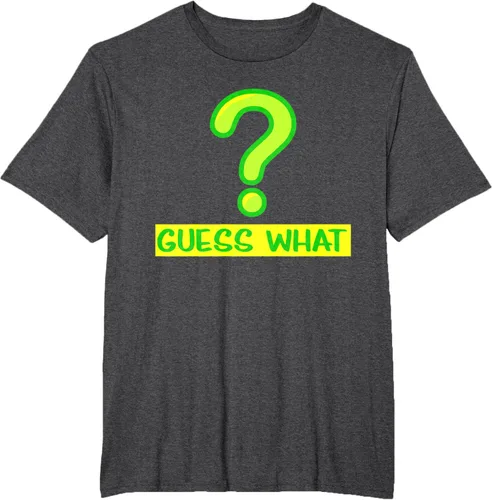 Vista 57 de Question Mark playera Guess What playera, hombre XL, Púrpura