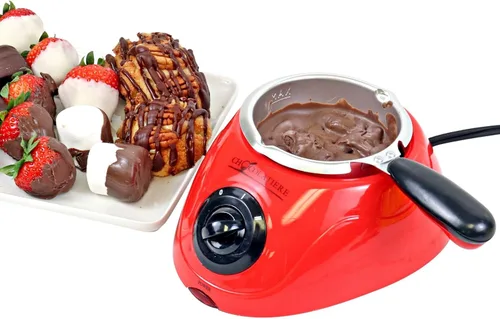 Vista 9 de Total Chef Chocolatiere - Derretidor eléctrico con kit de accesorios de 32 piezas para derretir chocolate y dulces, 8.8 oz (250 g), olla de fondue