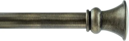 Vista 29 de Deco Window - Varilla ajustable para cortinas para ventanas de 18 a 44 pulgadas, poste de hierro de 1 pulgada extendible de alta resistencia