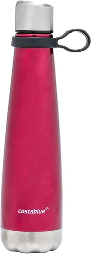 Vista 12 de Botella de agua aislada – Botellas de agua recargables de acero inoxidable para adultos, vaso reutilizable de viaje con tapa a prueba de fugas