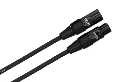 Vista 3 de Hosa Cable de micrófono HMIC-005 Pro, REAN XLR3F a XLR3M, 5 pies