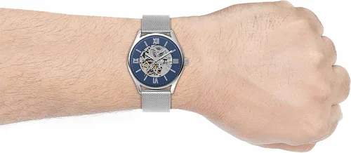 Vista 4 de Skagen Holst - Reloj de cuarzo de acero inoxidable para hombre estilo casual