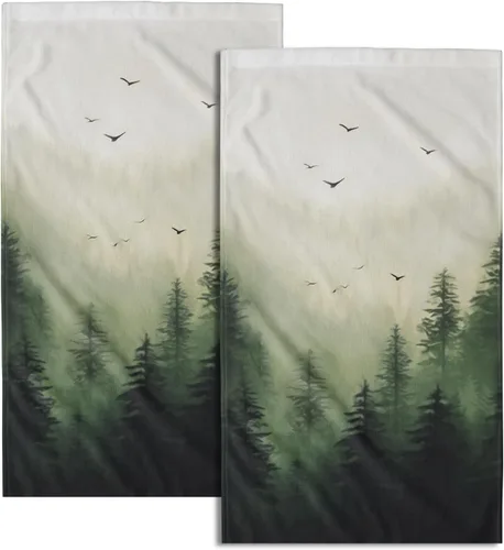 Vista 18 de Giwawa Juego de 2 toallas de mano con diseño de camión americano del 4 de julio, toallas de baño para el Día de la Independencia, suaves