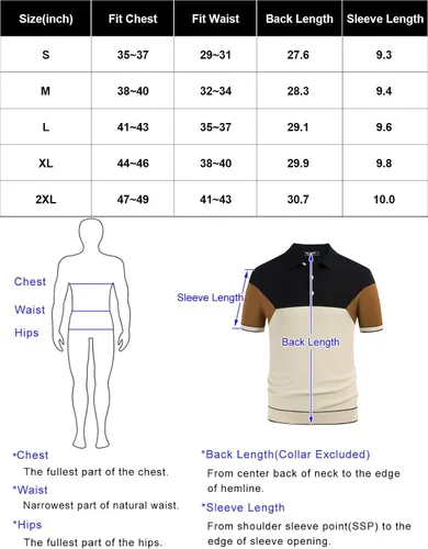 Vista 7 de PJ PAUL JONES Camisas polo de golf elásticas para hombre, camisetas ligeras