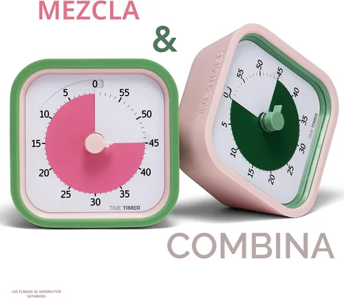 Vista 6 de TIME TIMER Home MOD - Temporizador visual de 60 minutos Edición para el hogar, herramienta de estudio de operación silenciosa para escritorio