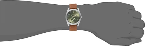 Vista 2 de Nixon A4591888 C39 Reloj analógico de cuarzo suizo marrón para hombre, Marrón, Vintage