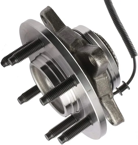 Vista 6 de 515079 Conjunto de cojinete de rueda delantera y cubo JADODE 6 lengüetas con ABS para Ford F-150 2005-2008, Lincoln Mark LT 2006-2008 Conjunto