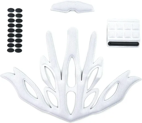 Vista 12 de Kit de almohadillas de espuma para casco de esponja sellada, forro protector para deportes al aire libre, ciclismo, bicicleta, motor, bicicleta