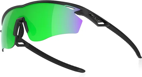 Vista 16 de Lentes de sol deportivos polarizados para hombres y mujeres, lentes de sol envolventes para correr, ciclismo, béisbol, pesca, golf, senderismo