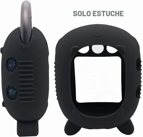 Vista 2 de JCHPINE Funda de silicona para JBL Clip 4, estuche protector para altavoz Bluetooth portátil JBL Clip 4, accesorios para altavoz Bluetooth portátil