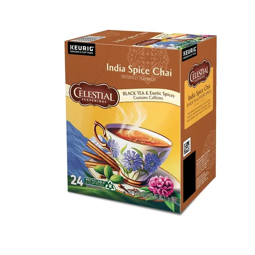 Vista 5 de Celestial Seasonings - Té de hierbas con canela y manzanas, 24