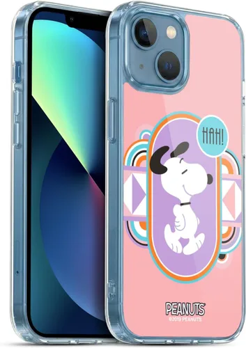 Vista 36 de Head Case Designs Snoopy Deco Dreams - Funda de gel suave con licencia oficial de Peanuts Blue Pattern compatible con Apple iPhone 7 Plus/iPhone 8