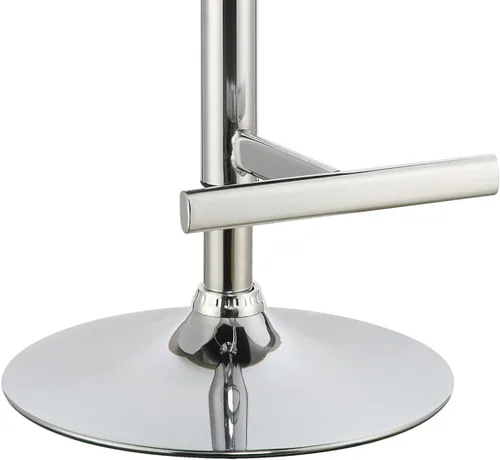 Vista 6 de Taburete de bar ajustable Coaster 29" negro y cromado 102554