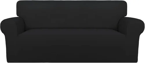 Vista 106 de PureFit Funda súper elástica para sofá reclinable con bolsillo, funda de sofá suave y antideslizante de elastano, lavable, protector de muebles