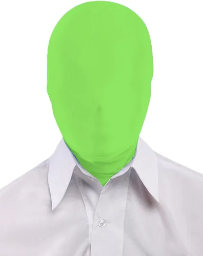 Vista 18 de Seeksmile Zentai - Máscara capucha unisex de licra elastano