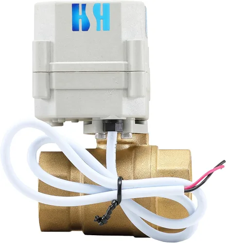 Vista 7 de 2 vías 1" 12VDC 9-24VDC 0-10V NPT Válvula de bola motorizada de control de modulación integral proporcional