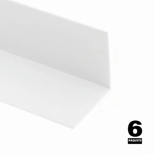 Vista 3 de Prime-Line MP10069 - Protector de esquina de vinilo, blanco, 2-3/8 x 48 pulgadas, protectores de esquina de vinilo duraderos, fácil de instalar