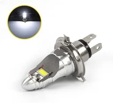 Vista 3 de Bombilla LED grande para scooter, luz fuerte, luz lejana y cercana, Qiaoge I JOG, Xunying Fuxi y otros S