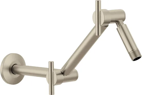 Vista 8 de Moen Brazo de ducha ajustable giratorio de oro cepillado, S116BG, 16