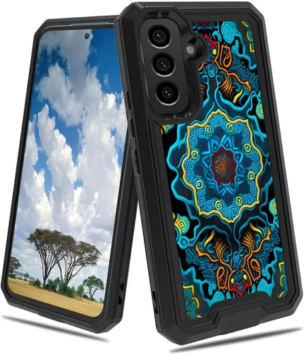 Vista 27 de Funda para Samsung S23 FE Galaxy S23 FE 2 en 1 PC duro de doble capa TPU suave a prueba de golpes Funda protectora para Samsung Galaxy S23 FE 6.4