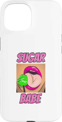 Vista 6 de Sugar Babe Sexy Woman Lick Lollipop Cartoon Comic hot Fun Case for iPhone 16