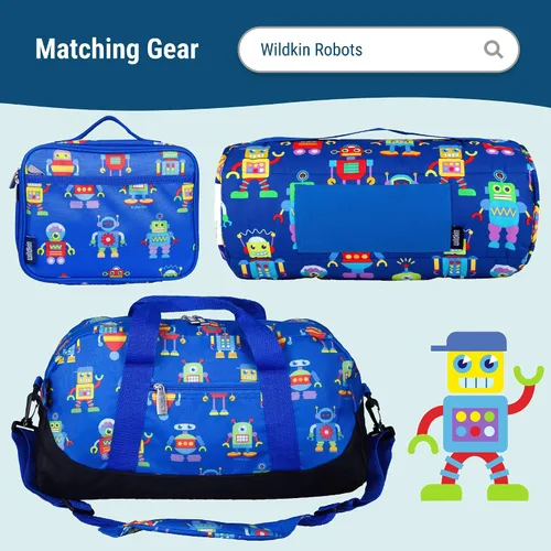 Vista 7 de Wildkin - Mochila infantil de 15 pulgadas para niños y niñas