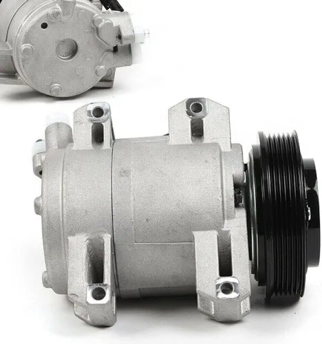 Vista 4 de Compresor de aire acondicionado con embrague, compresor de A/C CO 11200C, compresor de CA y embrague de A/C apto para 2008 2009 2010 2011 2012 2013
