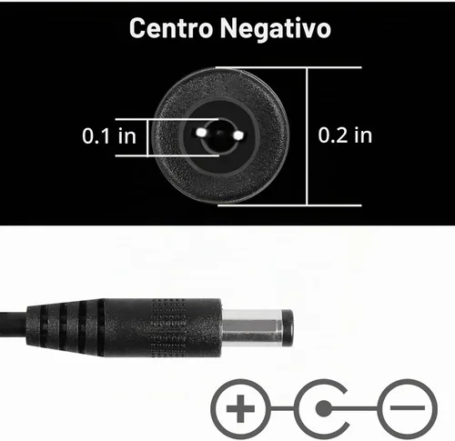 Vista 3 de Adaptador de fuente de poder 9V DC 1A (1000mA) Mr.Power para efectos de guitarra, cable de 3 líneas, tapa insulada