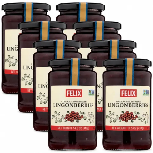 Vista 6 de Conservas suecas de arándanos rojos de Felix 14.5 onzas (paquete de 2)